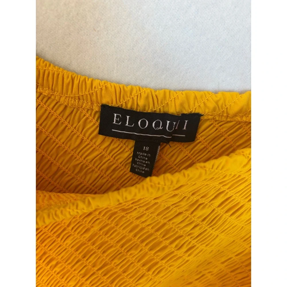 Eloquii mustard yellow
